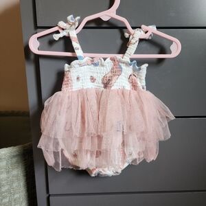 Adorable Pink Cowgirl Onesie 0-6M